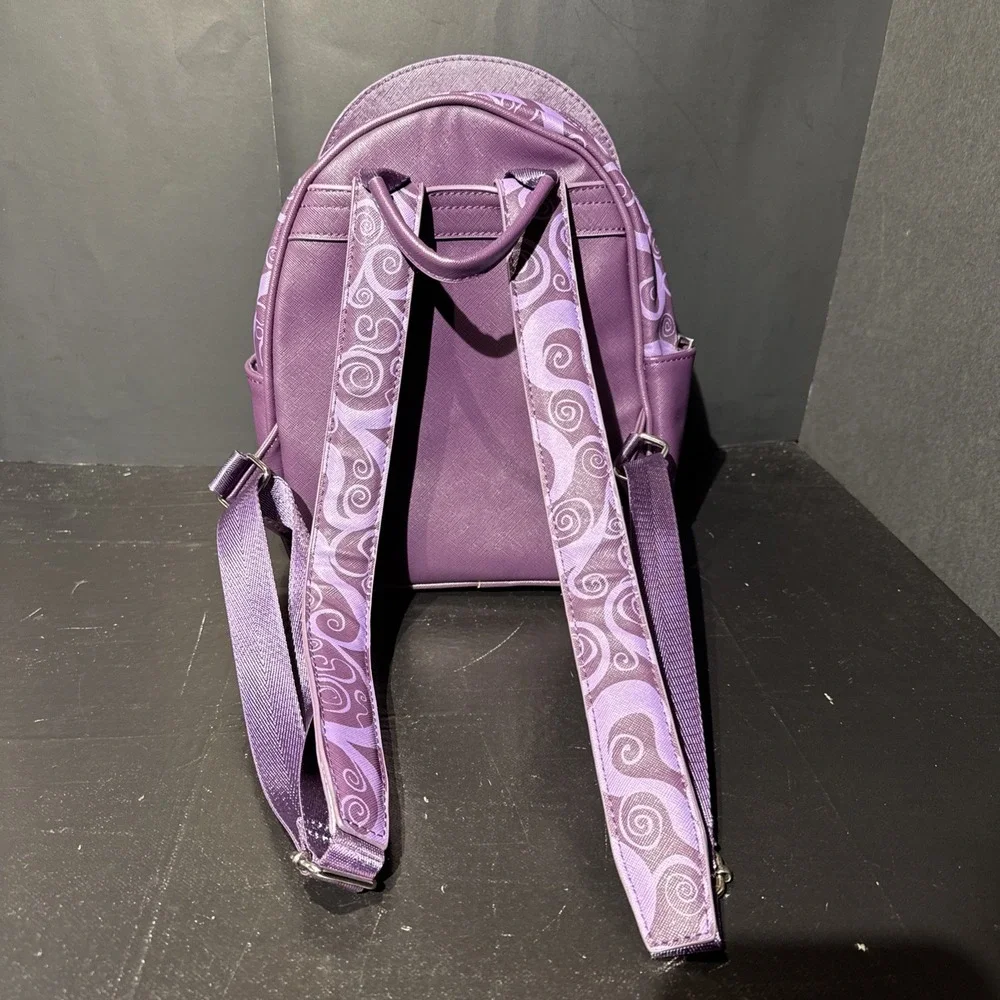 Bioworld Coraline Button Eye Face Purple Mini Backpack - Excellent Condition‎